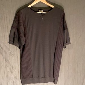 Gray vintage mens t-shirt